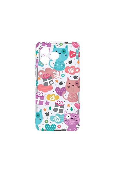 bestcase ¬Æ Husa Clear Silicon 2MM, Compatibila Cu Xiaomi Redmi 13, Lovely Ca...
