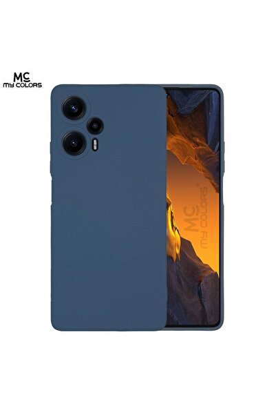 Sonique Θήκη Σιλικόνης My Colors Xiaomi Poco F5 5G Μπλε Σκούρο