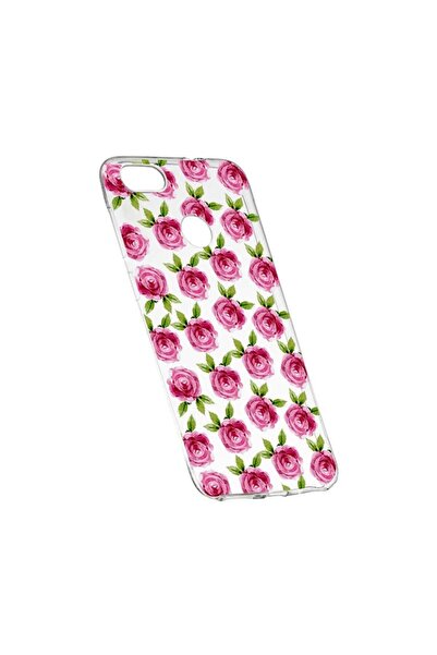 bestcase Силиконов калъф, Прозрачен, Тънък, Цветя, Роза, 107, Xiaomi Redmi No...