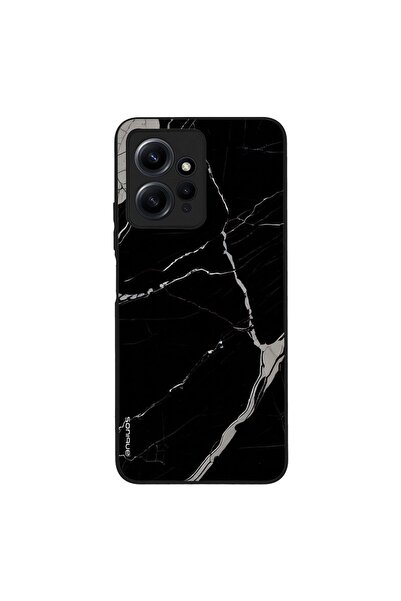Sonique Θήκη Marble Series για Xiaomi Redmi Note 12 4G Μαύρο