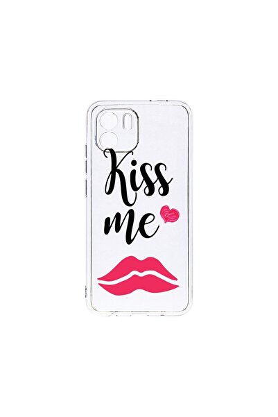 bestcase Прозрачен силиконов калъф 2ММ, съвместим с Xiaomi Redmi A2, Kiss Me,...