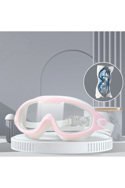 Choice4 Pink Swimming Goggles For Adult Men And Women High-Definition Waterpr...