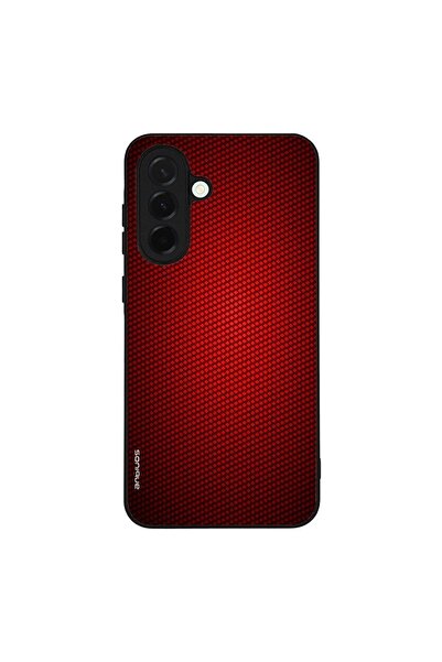 Sonique Θήκη Carbon Series για Samsung Galaxy A36 5G Κόκκινο
