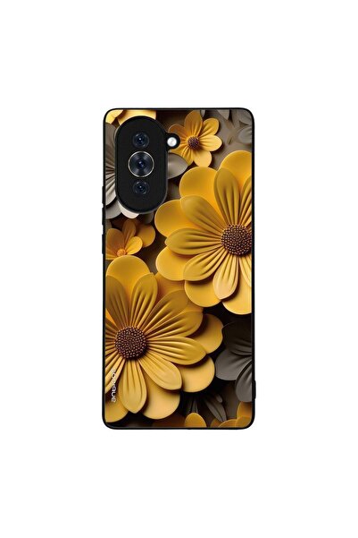 Sonique Θήκη 3D Flower Series για Huawei Nova 10 Κίτρινο