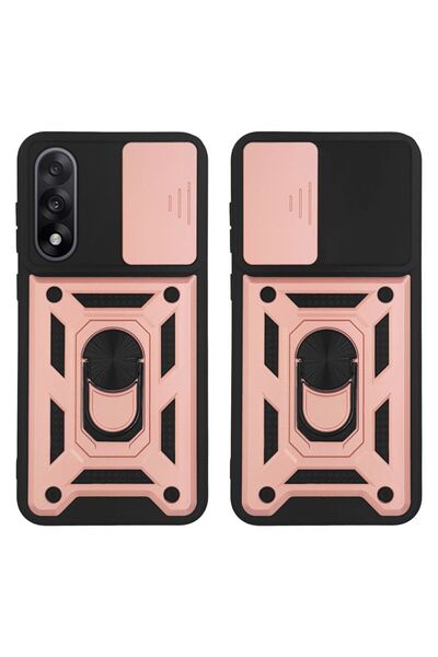 Sonique Θήκη Ring Armor CamPro για OnePlus OnePlus Nord 5 5G Ροζ Χρυσό