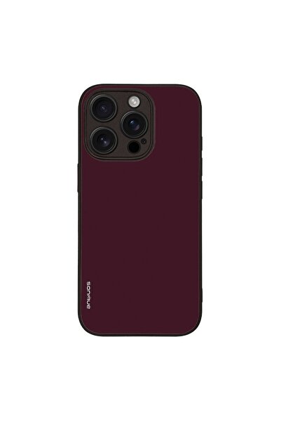 Sonique Θήκη ColorBloc Series για Apple iPhone 16 Pro Μπορντό