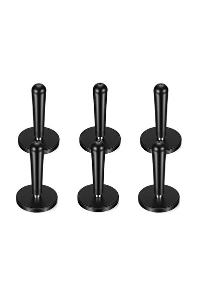 Choice4 6Pcs Black Vinyl Wrap Magnets Heavy Duty Magnetic Gripper Tools for C...