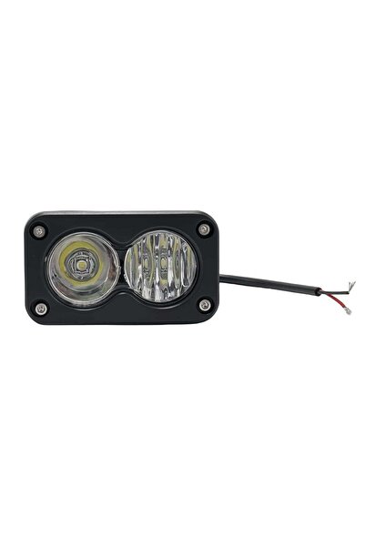 Choice1 مصباح أمامي LED أبيض بقوة 20 واط، كشاف مربع 3 بوصات، إضاءة عمل LED لل...