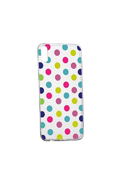 bestcase Husa Silicon Compatibila Cu Xiaomi Redmi 9AT, Dots Color, rezistenta...