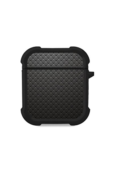 Sonique Θήκη Σιλικόνης Carbon Series για AirPods 1/2 Γκρι