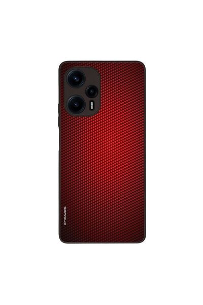 Sonique Θήκη Carbon Series για Xiaomi Poco F5 5G Κόκκινο