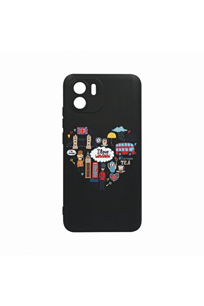 bestcase Husa BestCase¬Æ, Compatibila Cu Xiaomi Redmi A1, I Love London, Rezi...