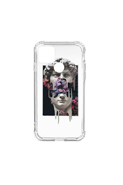 bestcase Husa Anti Shock Silicon Compatibila cu Xiaomi Redmi 9C, David Statue...