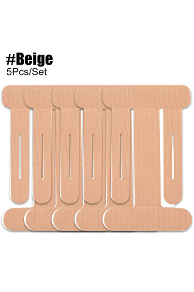 Choice3 Beige-5PCS 5PCS Kinesiology Tape for Elbow Pre Cut Waterproof Elbow T...