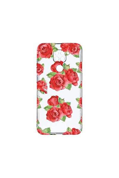 bestcase Прозрачен силиконов калъф 2ММ, съвместим с Xiaomi Redmi Note 9, розо...