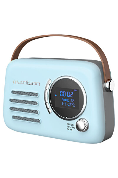 PAULMEDISON RADIO RETRO FM/DAB PORTABLE VINTAGE 30W WITH BLUETOOTH/AUX FUNCTION