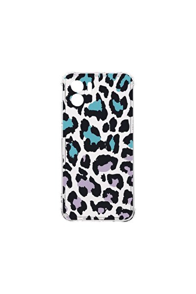 bestcase Противоударен калъф 1.5ММ, съвместим с Xiaomi Redmi A1, леопардов де...