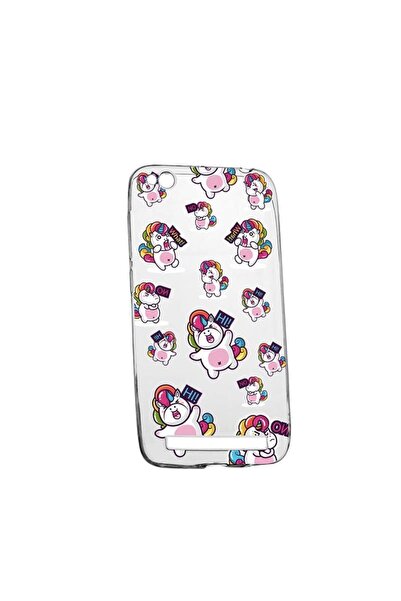 bestcase Husa Silicon, Transparent, Slim, Fat Unicorn, Xiaomi Redmi 5A