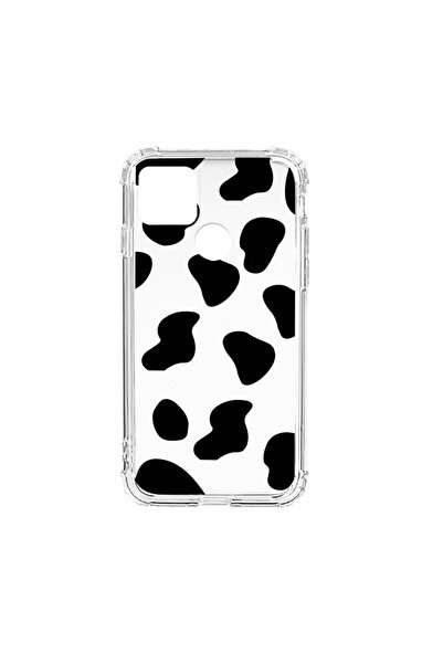 bestcase Husa Silicon Anti Shock Compatibila Cu Xiaomi Redmi 10A, Black Cow, ...