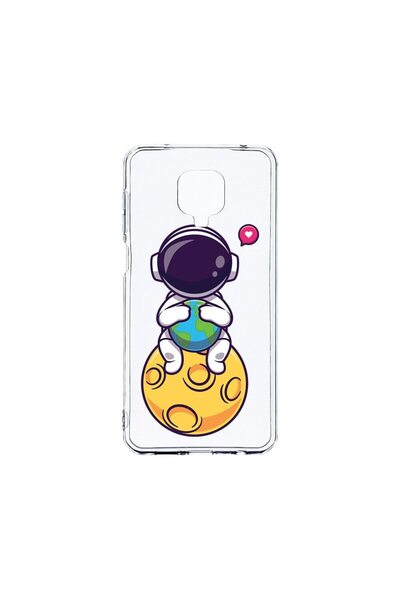 bestcase Διαφανής Θήκη Σιλικόνης 2MM, Συμβατή με Xiaomi Redmi Note 9S, Χαριτω...