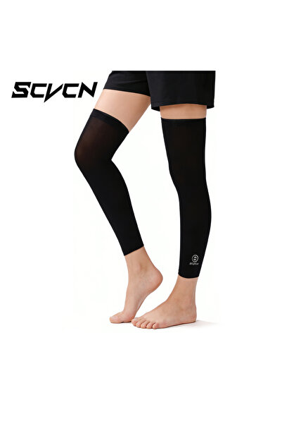 Choice Black SCVCN Professional Leg Sleeves UPF50+ Protection Breathable Outd...