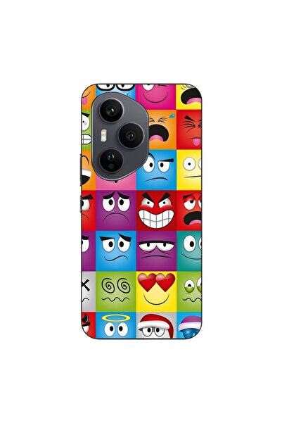 OEM Husa compatibila cu Honor 400 Pro Silicon Gel Tpu Model Funny Faces