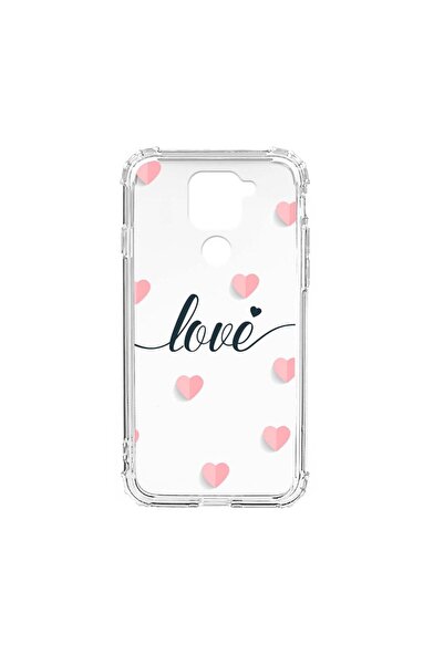 bestcase Husă Antișoc din Silicon Compatibilă cu Xiaomi Redmi Note 9 4G, Love...