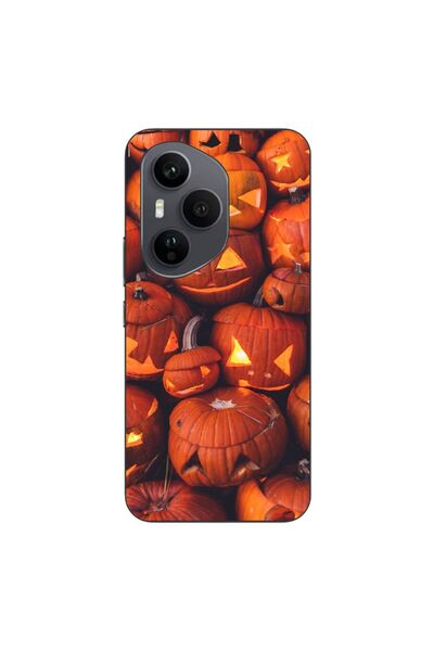 OEM Husa compatibila cu Honor 400 Pro Silicon Gel Tpu Model Halloween Dovleci...