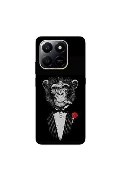 OEM Husa compatibila cu Honor X7d Silicon Gel Tpu Model Cigar Monkey