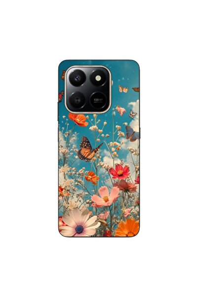 OEM Husa compatibila cu Honor 400 Smart Silicon Gel Tpu Model Flori si Fluturi