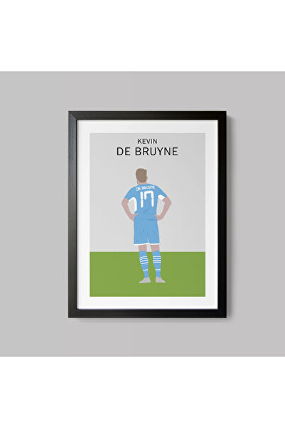Boomah Accessories Kevin De Bruyne Poster with Frame 50x40cm