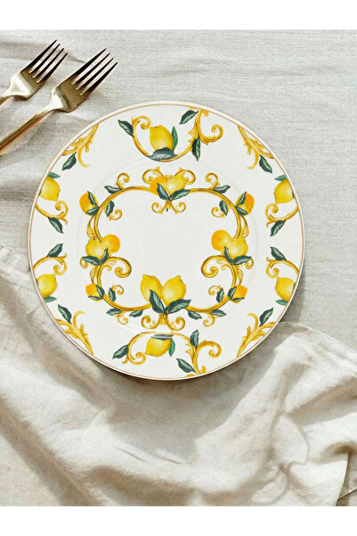 LC Waikiki I Lemon Printed Porcelain Plate from Freezen Store