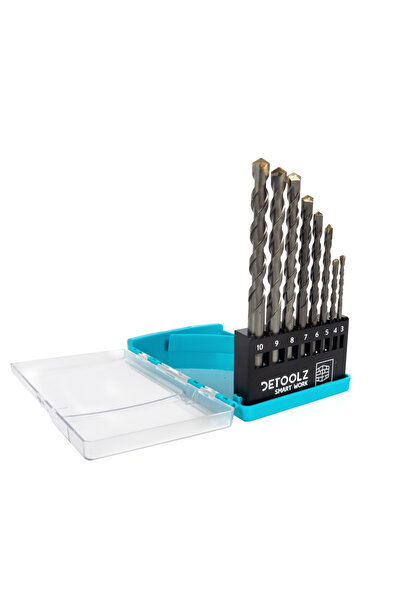 DETOOLZ Concrete drill bit set 8 pieces G01