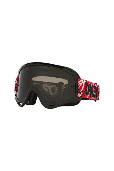 Oakley O Frame MX Goggles MTB Gözlük 702992 Red Eddie Dark Grey