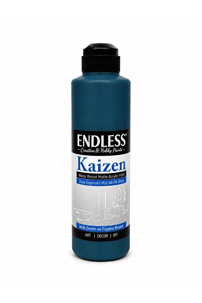 endlesshobby Kaizen Islak Zemin Ve Fayans Boyası Fresco 500ml + Katalizör 20g...