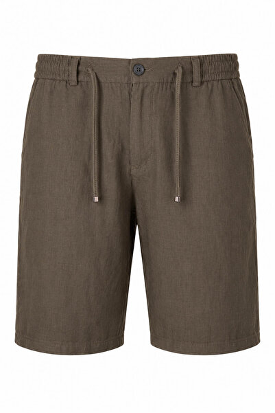 trender Heavy Merlin Denim&Canvas Khaki Men's Shorts 26Ycm2000050
