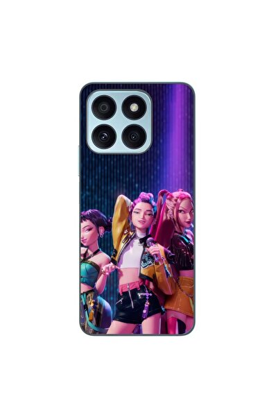 OEM Husa compatibila cu Honor X8b Silicon Gel Tpu Model KPop Demon Hunters Ru...