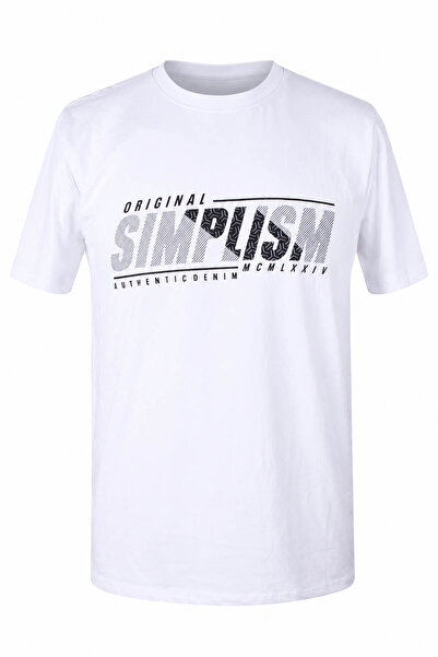 trender Simplism Print Supreme White Men's T-Shirt 226-15