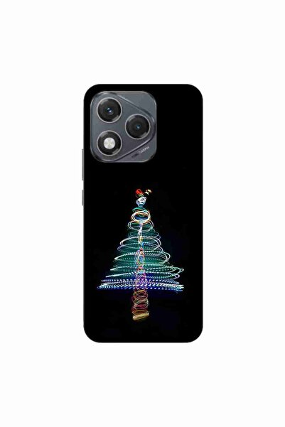 OEM Husa compatibila cu Honor 400 Lite Silicon Gel Tpu Model Craciun Brad Neon