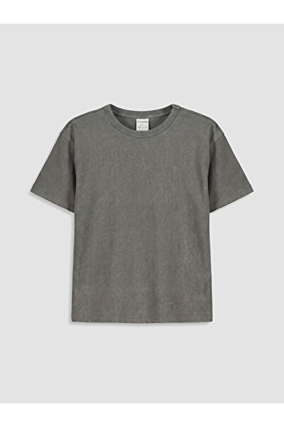 LC Waikiki Zero Roba Collar Short Sleeve Boys' T-Shirt from Uzg Store for Sty...