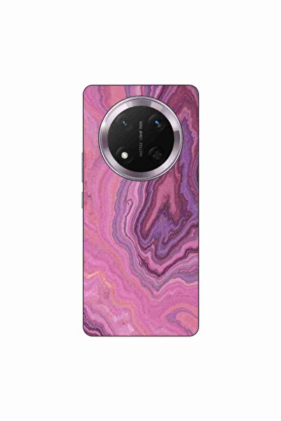 OEM Case compatible with Honor Magic7 Lite Silicone Gel Tpu Pattern Pink Quar...