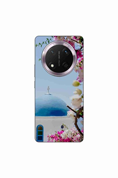 OEM Husa compatibila cu Honor Magic7 Lite Silicon Gel Tpu Model Grecia Santorini