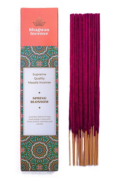 Bhagwan Incense Flori de Primăvară - bețișoare parfumate masala naturale prem...