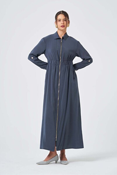 FTZ WOMEN Women's Modal Dress Smoked 31033