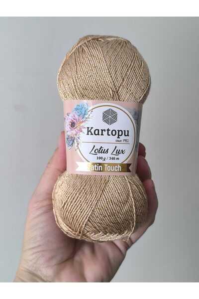 Kartopu Lotus Lux Simli K837 Gold (Ten) Lot 73924