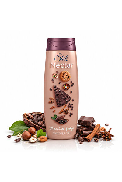 shık Gel de duș Nectar® cu aromă de ciocolată, cafea și condimente dulci, 400 ml