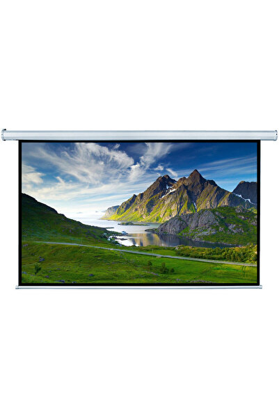 blackmount Electric projection screen for wall/ceiling Blackmount, visible si...