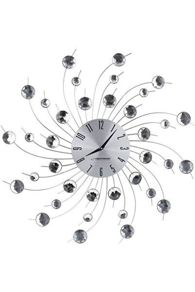 ESPERANZA Ceas de perete Geneva EHC004, diametru 50 cm, Elemente din cristal,...