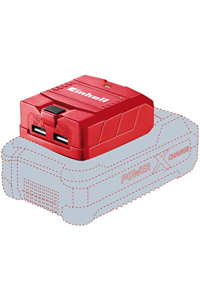 Einhell Power-X-Change USB Adapter for Batteries, TE-CP 18 Li USB-Solo, 18 V,...