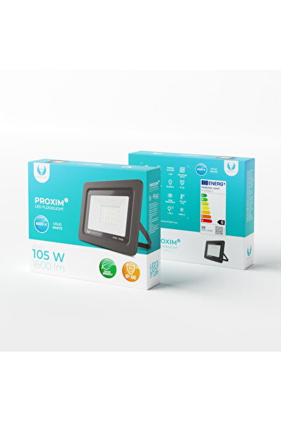 FOREVER LİGHT Proiector LED PROXIM II 20W, 1600 lm, 24 LED-uri, lumină alb re...